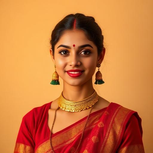 Kathak student