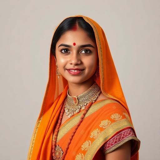 Kathak student